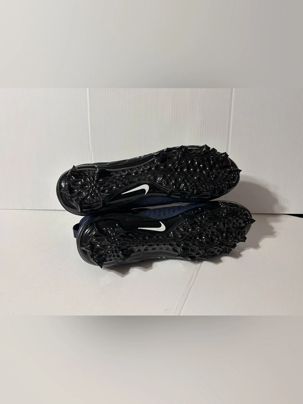 NIKE AQ3209-403 Alpha Menace Pro 2 MID navy/black football cleats men size 18